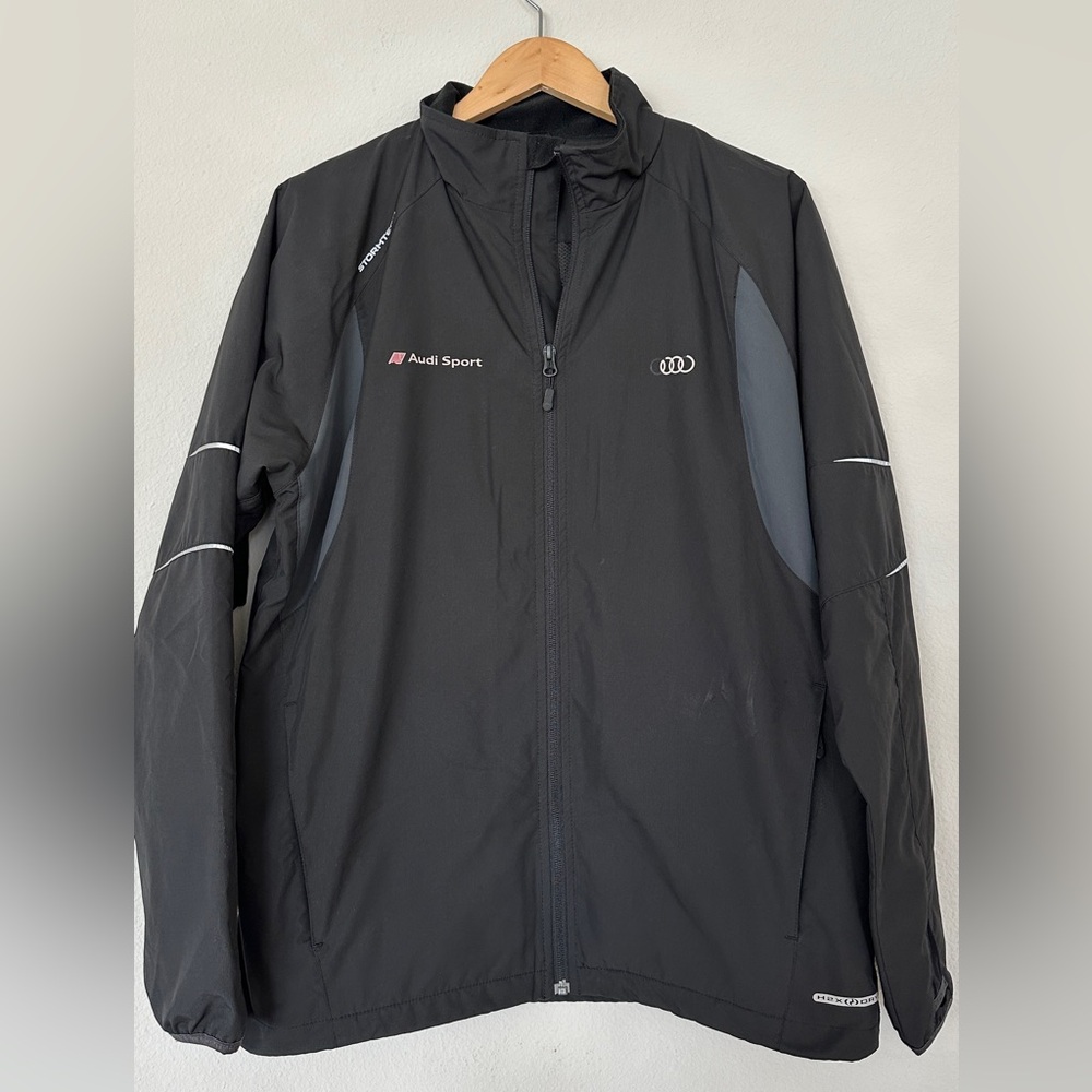 Audi Sport Workers Men's Black StormTech H2x Dry Light Jacket